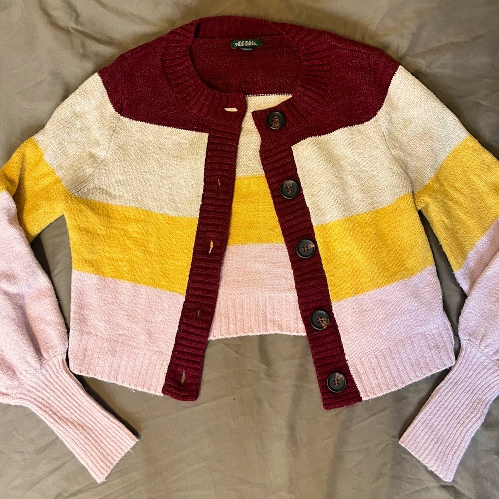 cute colorful sweater